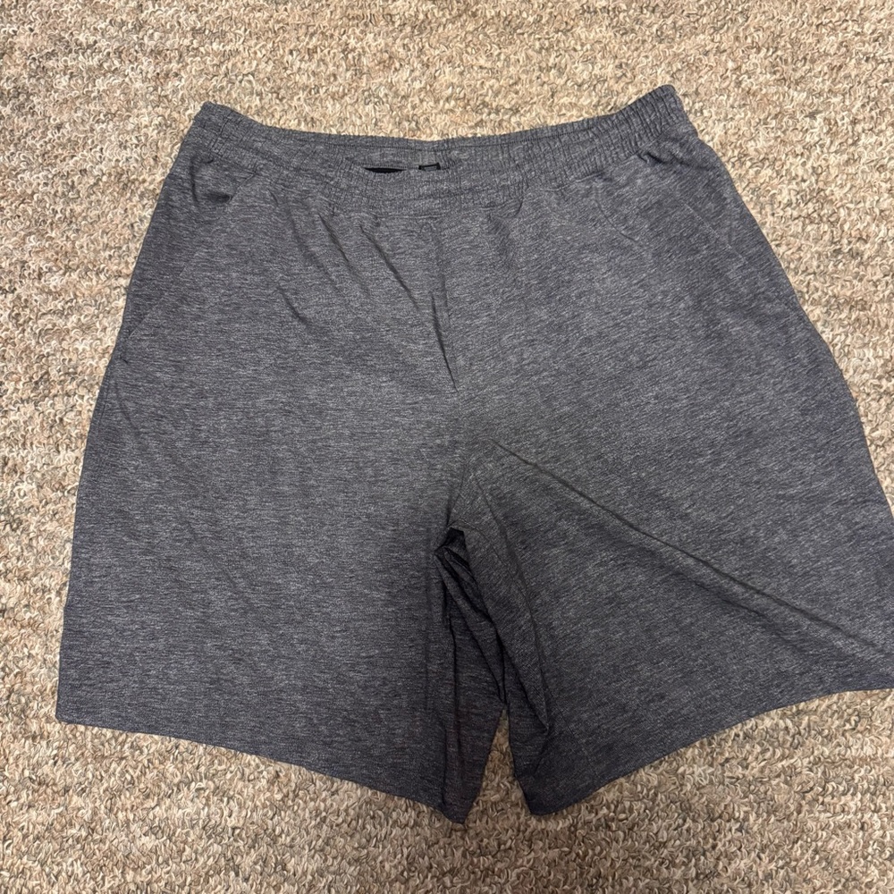 lululemon athletica Men's Charcoal Heather Athletic Shorts